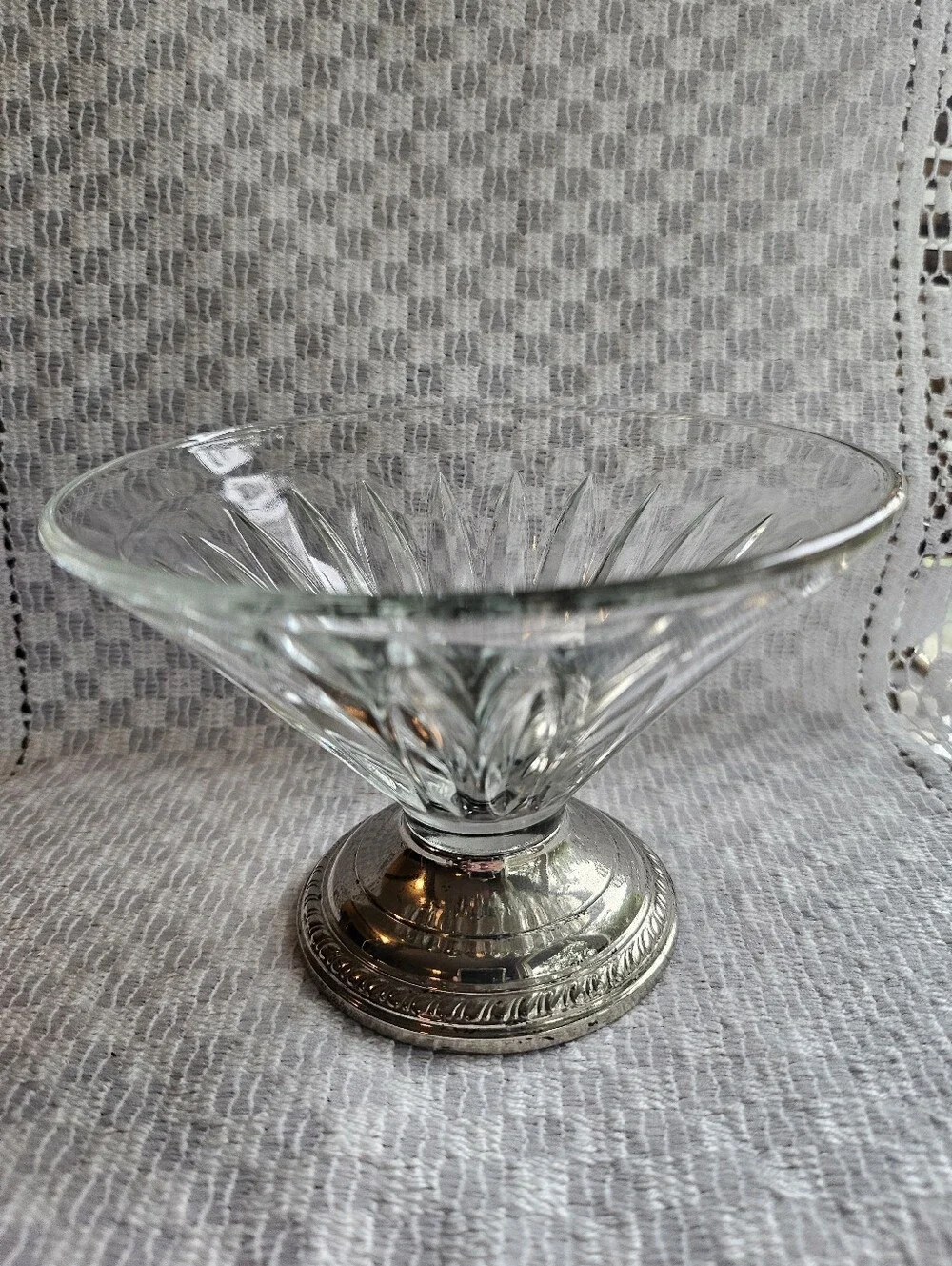 Vintage Sterling Silver Sherbert Bowl